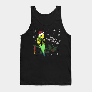 merry christmas - budgie doodle Tank Top